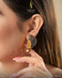 Buy Gold Plated 88 Stones Studs Online in Pakistan | Jadeno.pk